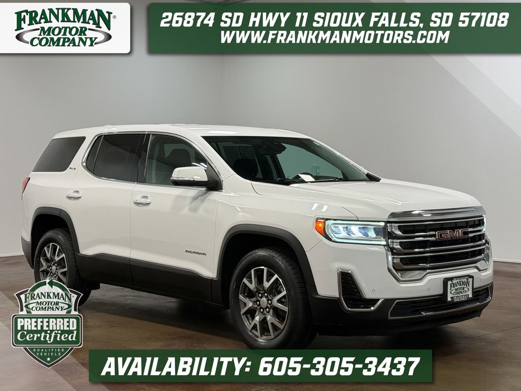 Used 2021 GMC Acadia SLE w/ Trailering Package
