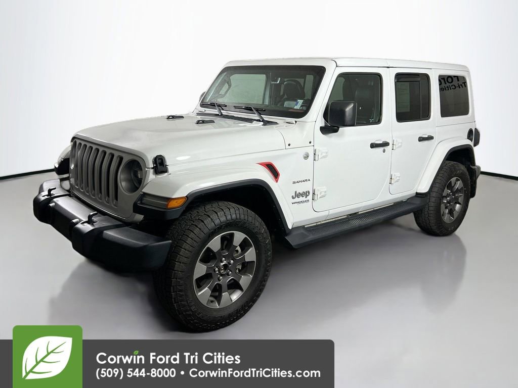 Used 2018 Jeep Wrangler Unlimited Sahara w/ Uconnect 4C Nav & Sound Group image 5