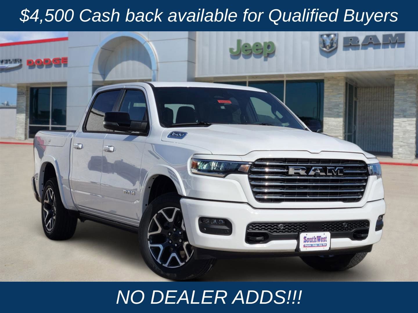 New 2026 RAM 1500 Laramie w/ Laramie Southwest Edition