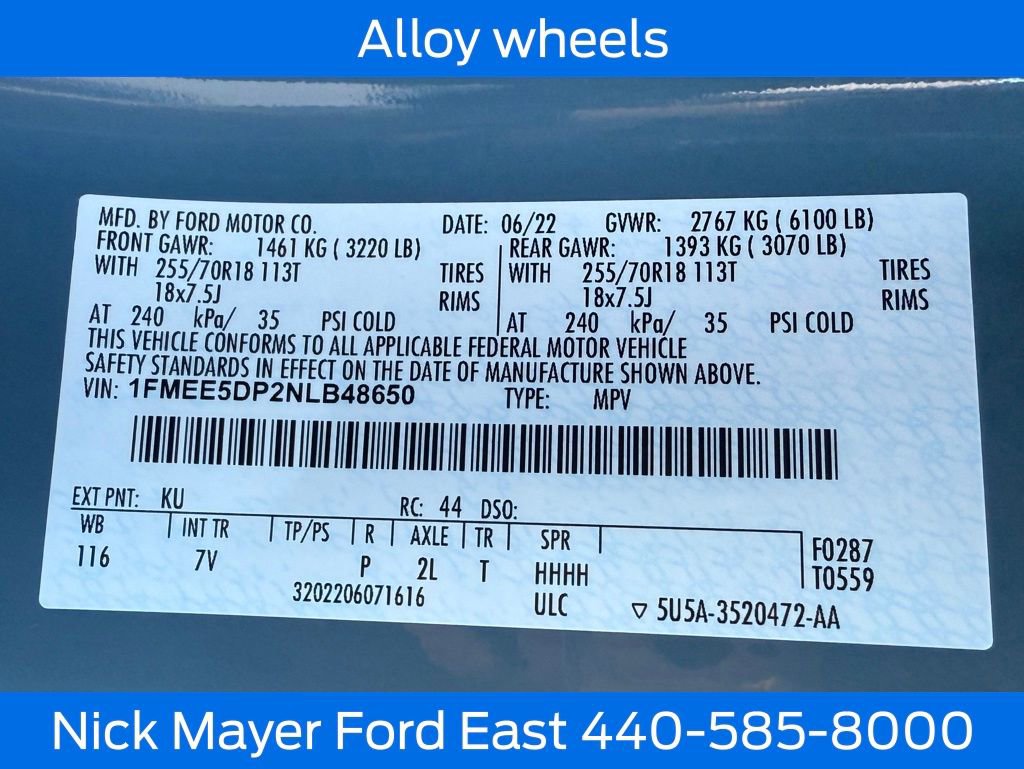 Used 2022 Ford Bronco Outer Banks image 34