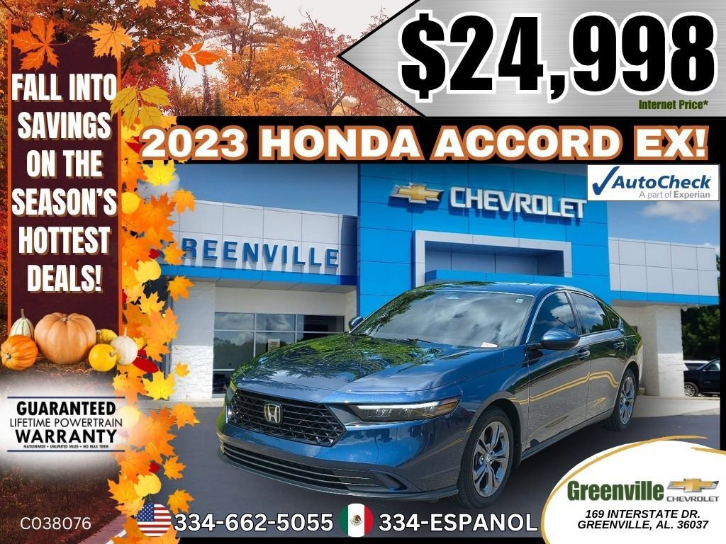 Used 2023 Honda Accord EX