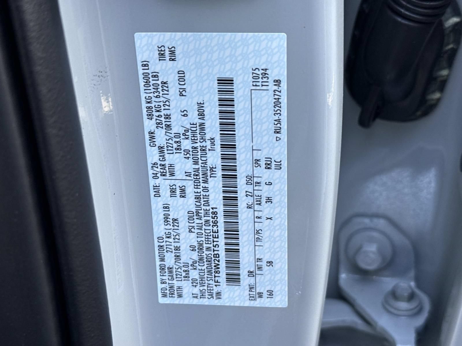 New 2026 Ford F250 Lariat w/ FX4 Off-Road Package AWD/4WD image 21