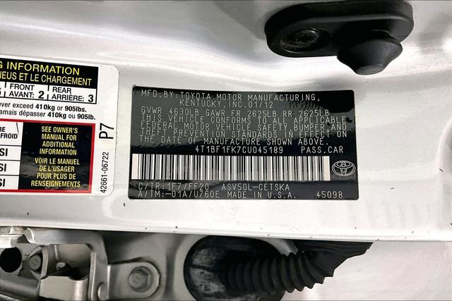 Used 2012 Toyota Camry SE image 30