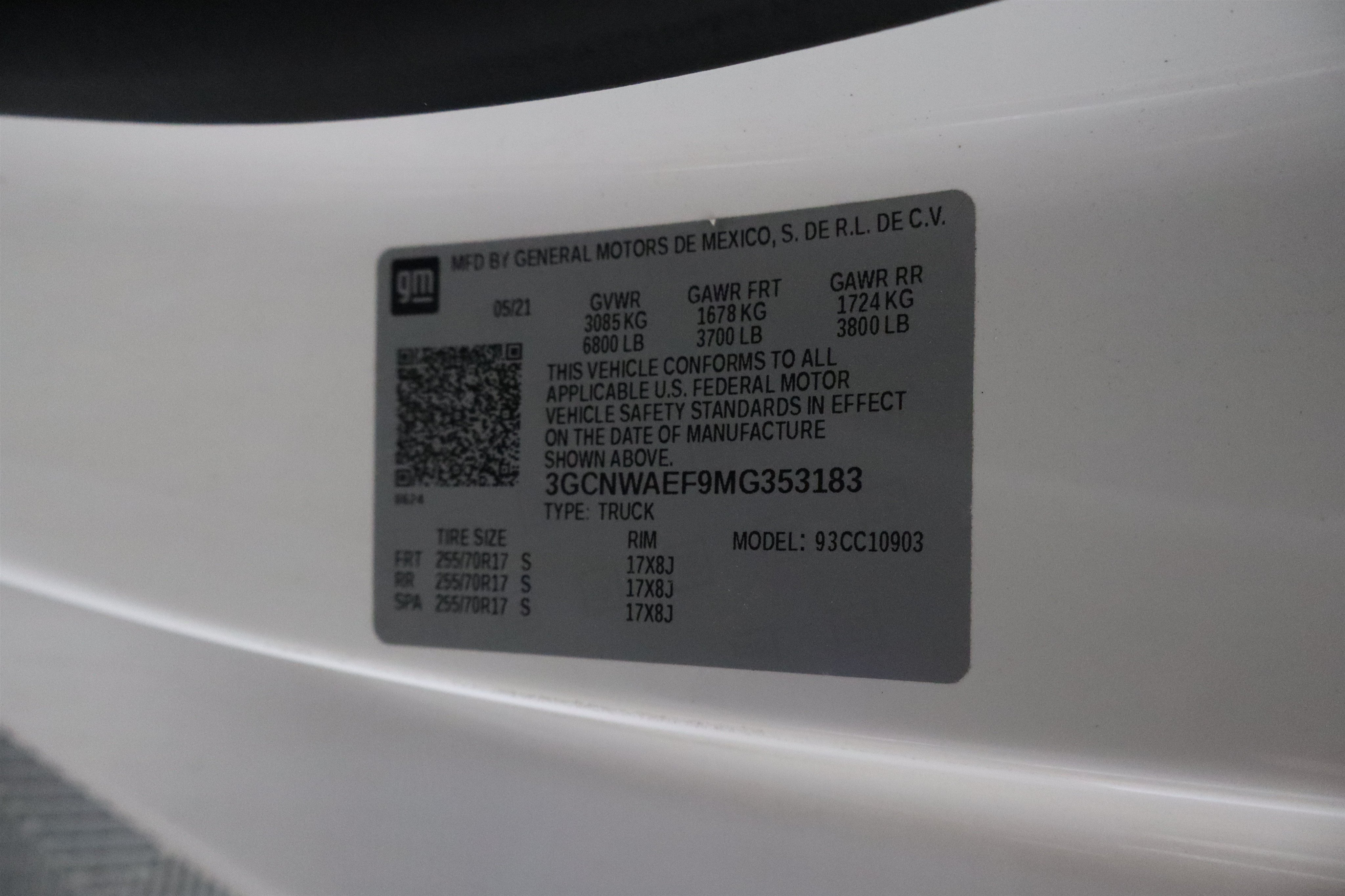 Used 2021 Chevrolet Silverado 1500 W/T w/ WT Fleet Convenience Package RWD image 30
