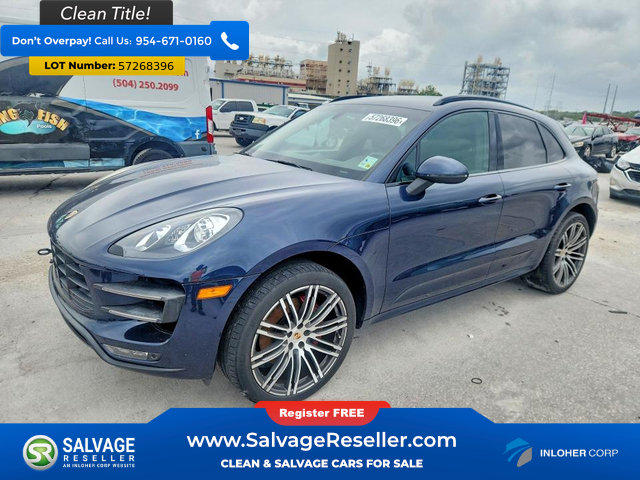 Used 2015 Porsche Macan Turbo w/ Sport Chrono Package AWD/4WD image 1