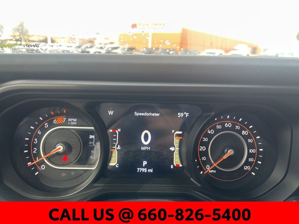 Used 2025 Jeep Wrangler Rubicon w/ Xtreme 35 Tire Package image 14
