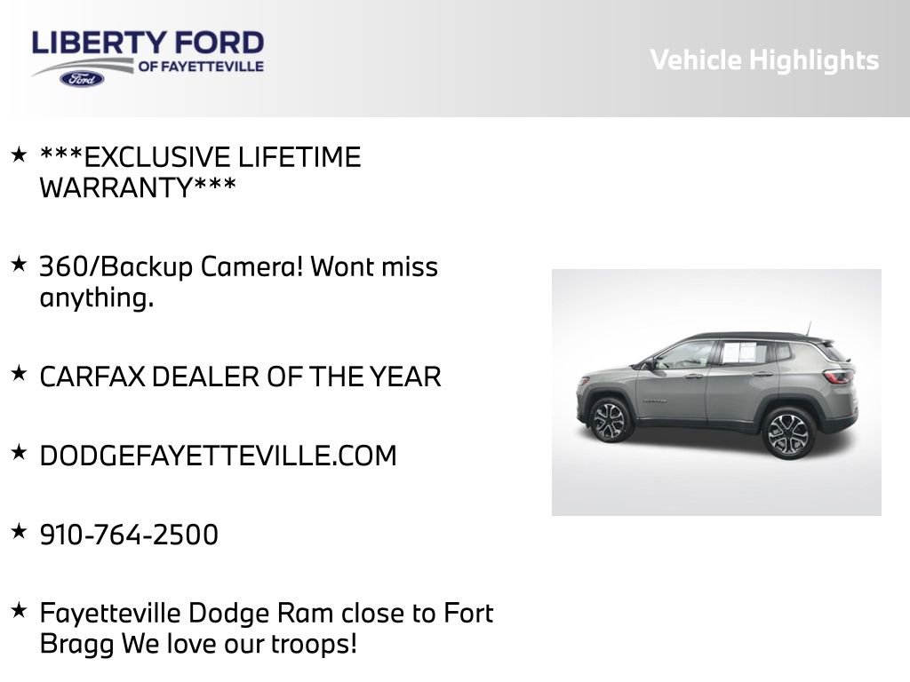 Used 2024 Jeep Compass Limited AWD/4WD image 5
