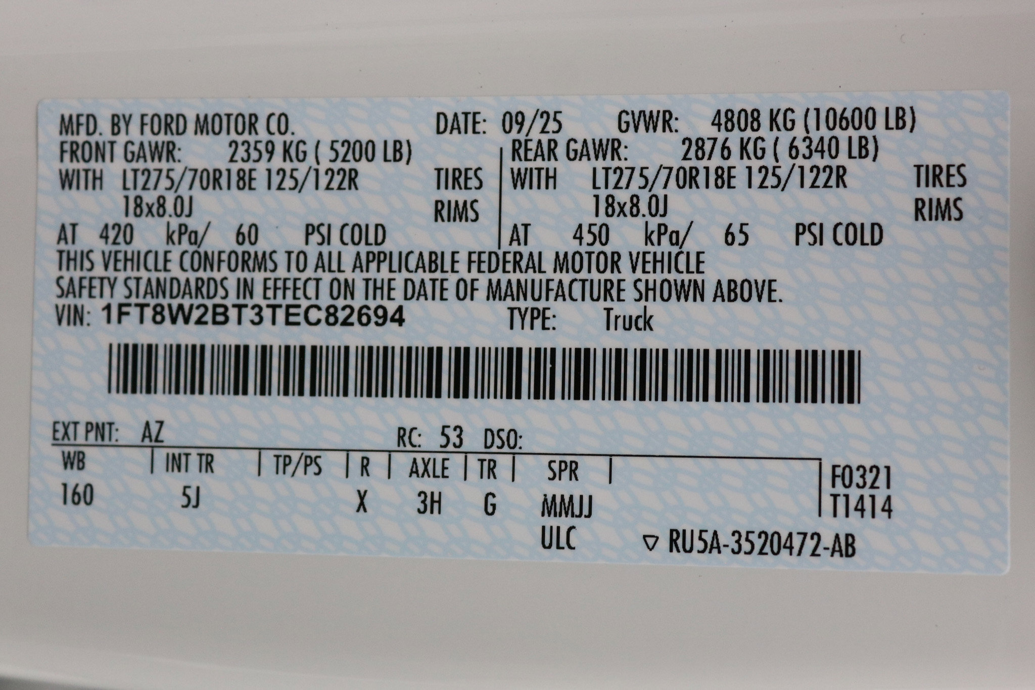 New 2026 Ford F250 Lariat image 25