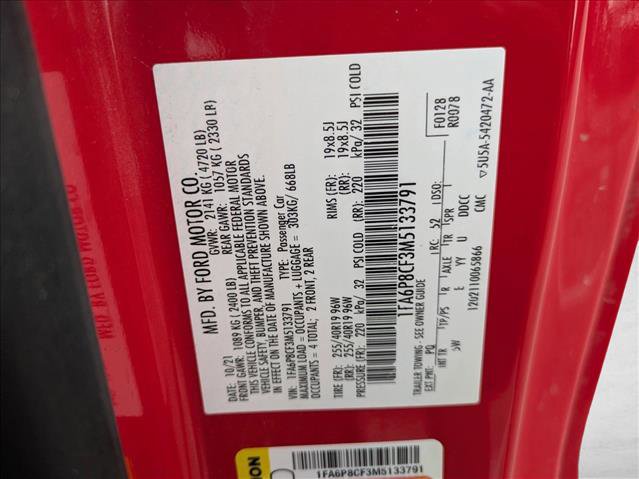 Used 2021 Ford Mustang GT Premium w/ Equipment Group 401A image 15