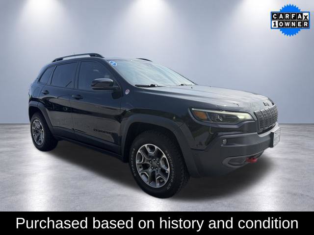 Used 2023 Jeep Cherokee Trailhawk w/ Sun & Sound Group AWD/4WD image 1