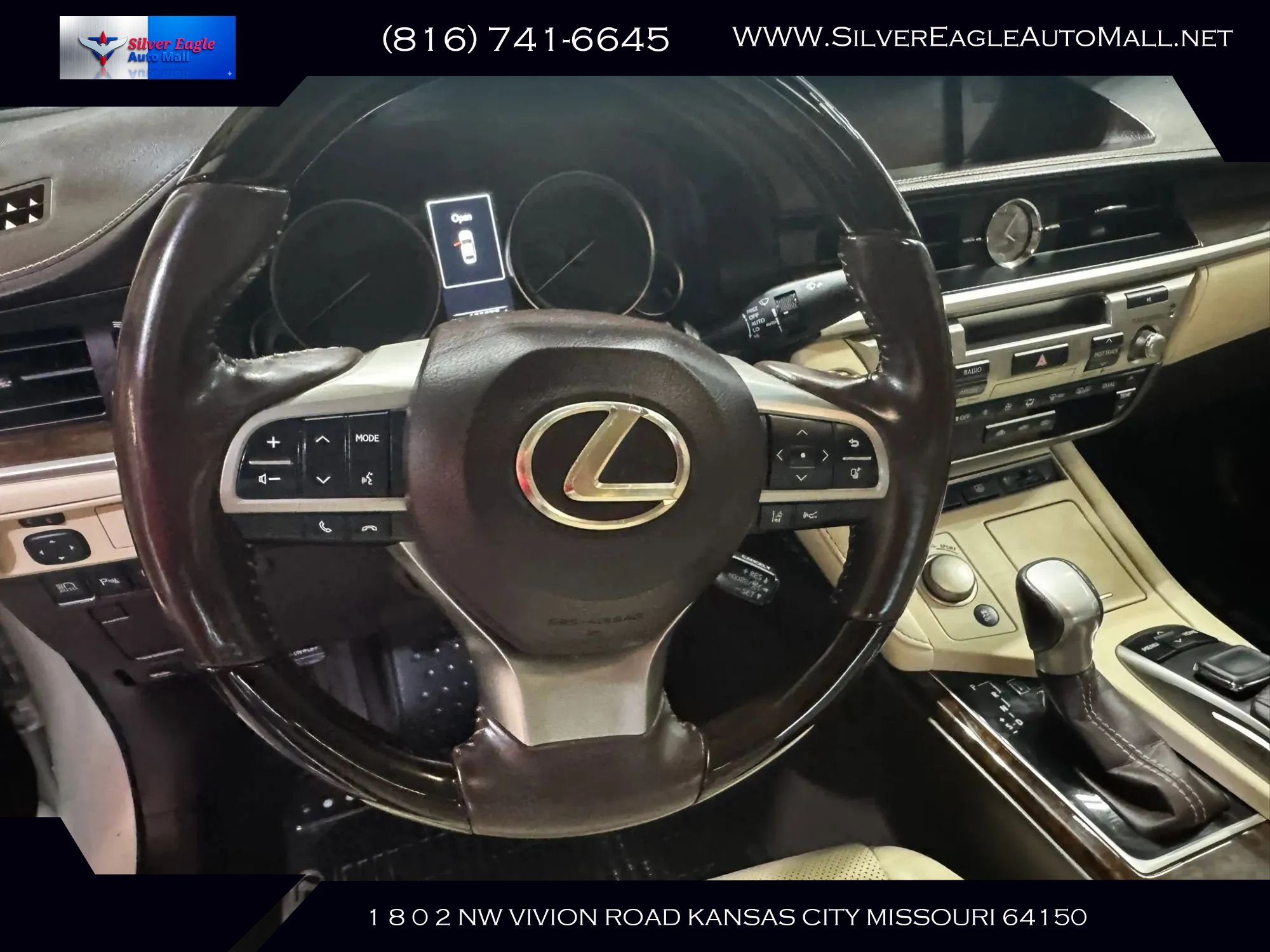 Used 2016 Lexus ES 350 w/ Luxury Package w/Wood Trim FWD image 15