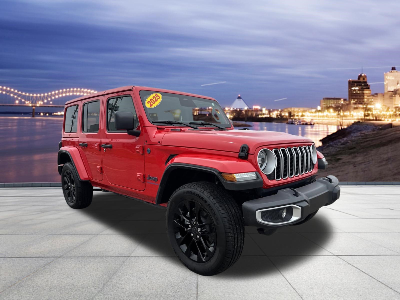 Used 2025 Jeep Wrangler Unlimited Sahara w/ Safety Group AWD/4WD image 4