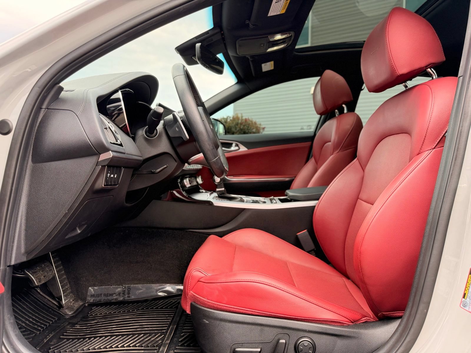 Used 2022 Kia Stinger GT1 w/ Red Interior Color Package RWD image 21