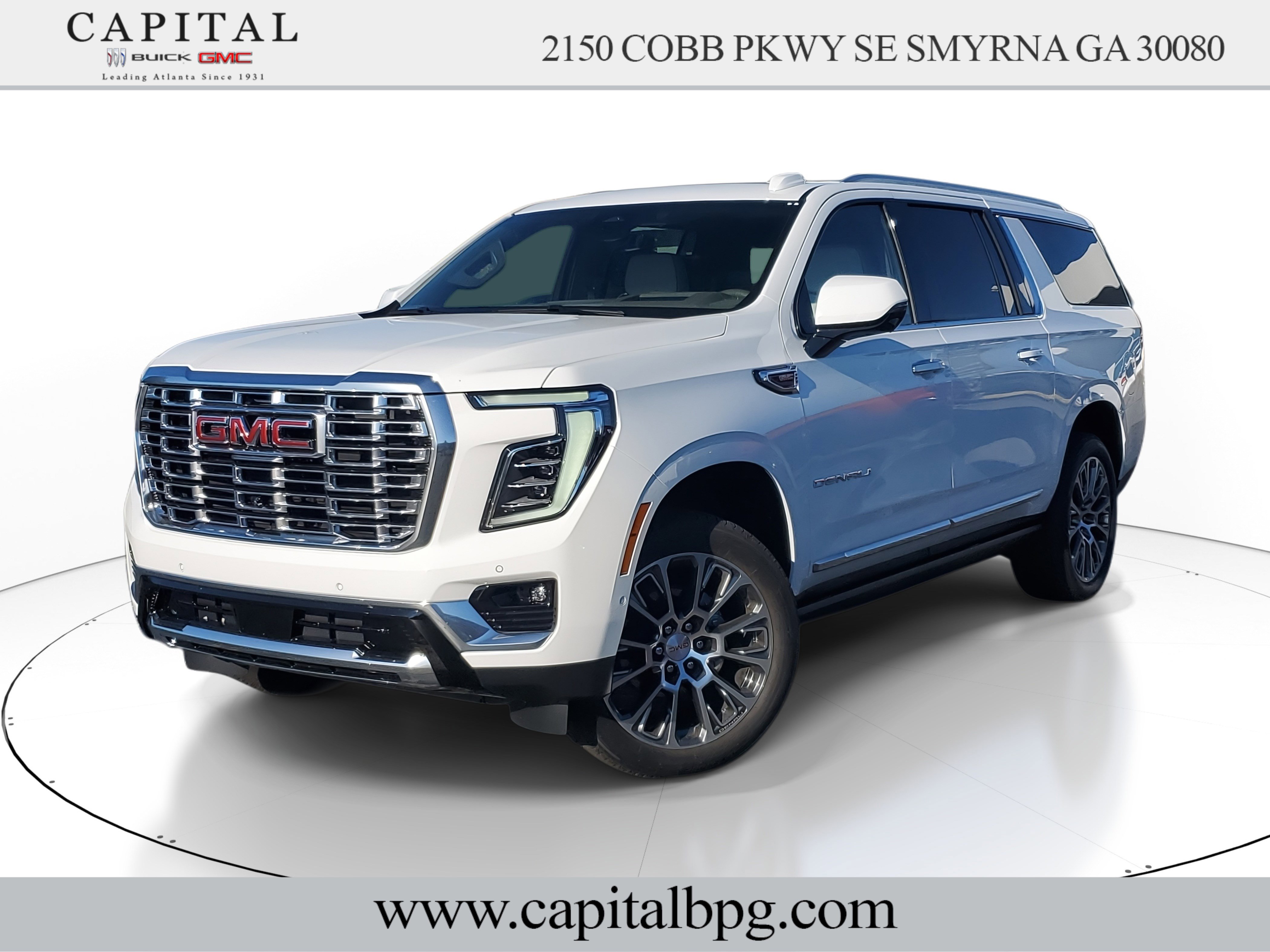 New 2026 GMC Yukon XL Denali w/ Denali Reserve Package