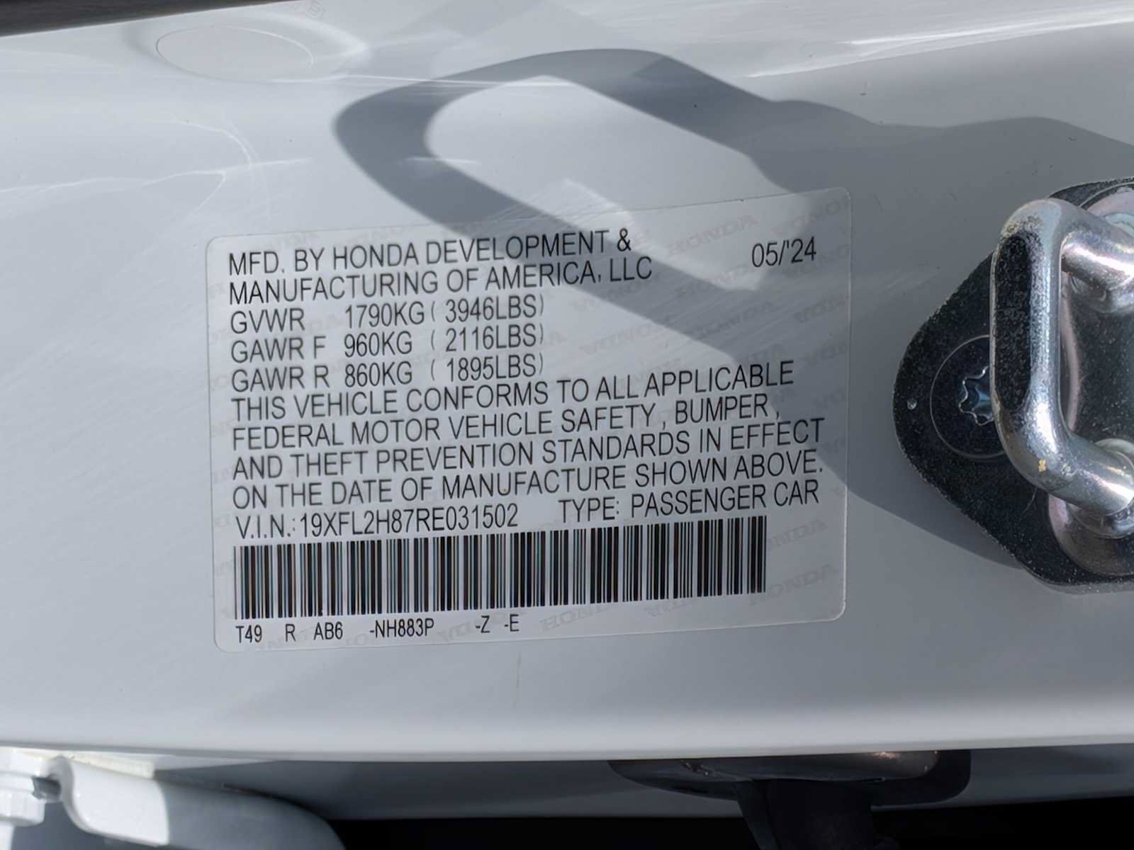 Used 2024 Honda Civic Sport image 35