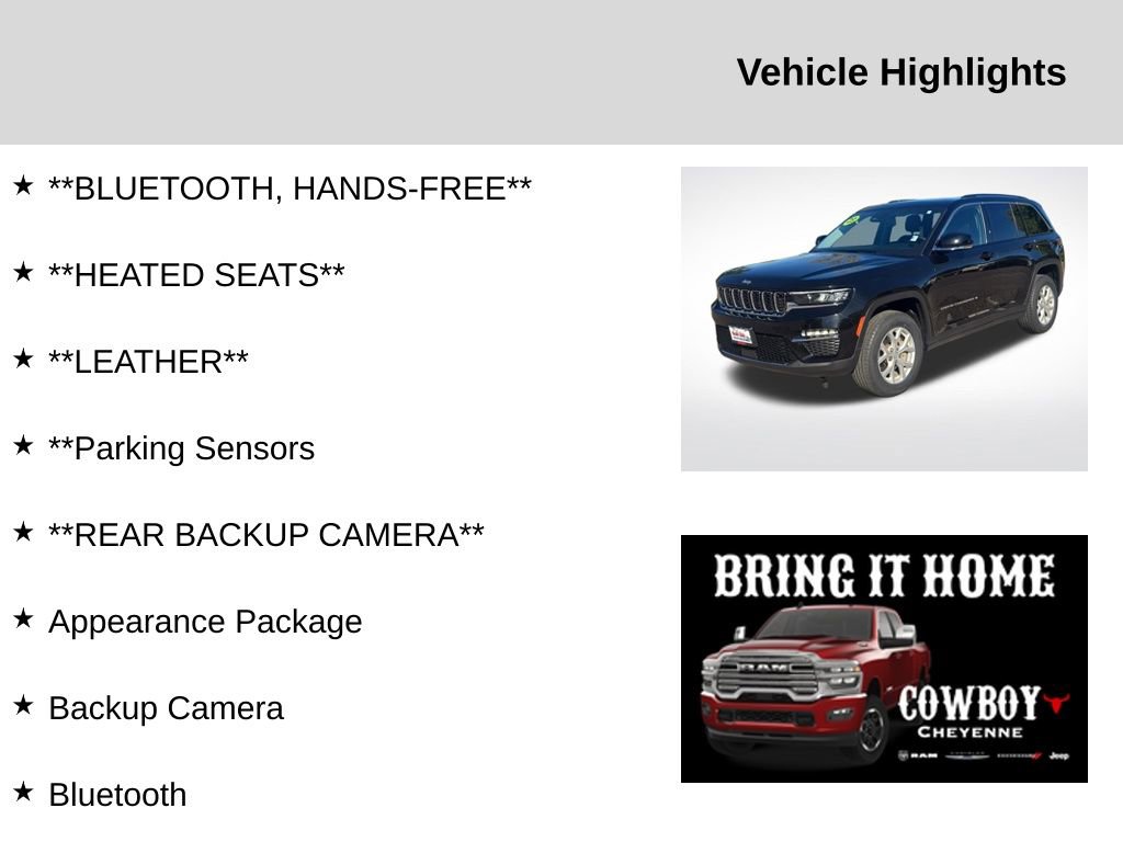 Used 2023 Jeep Grand Cherokee Limited video 2
