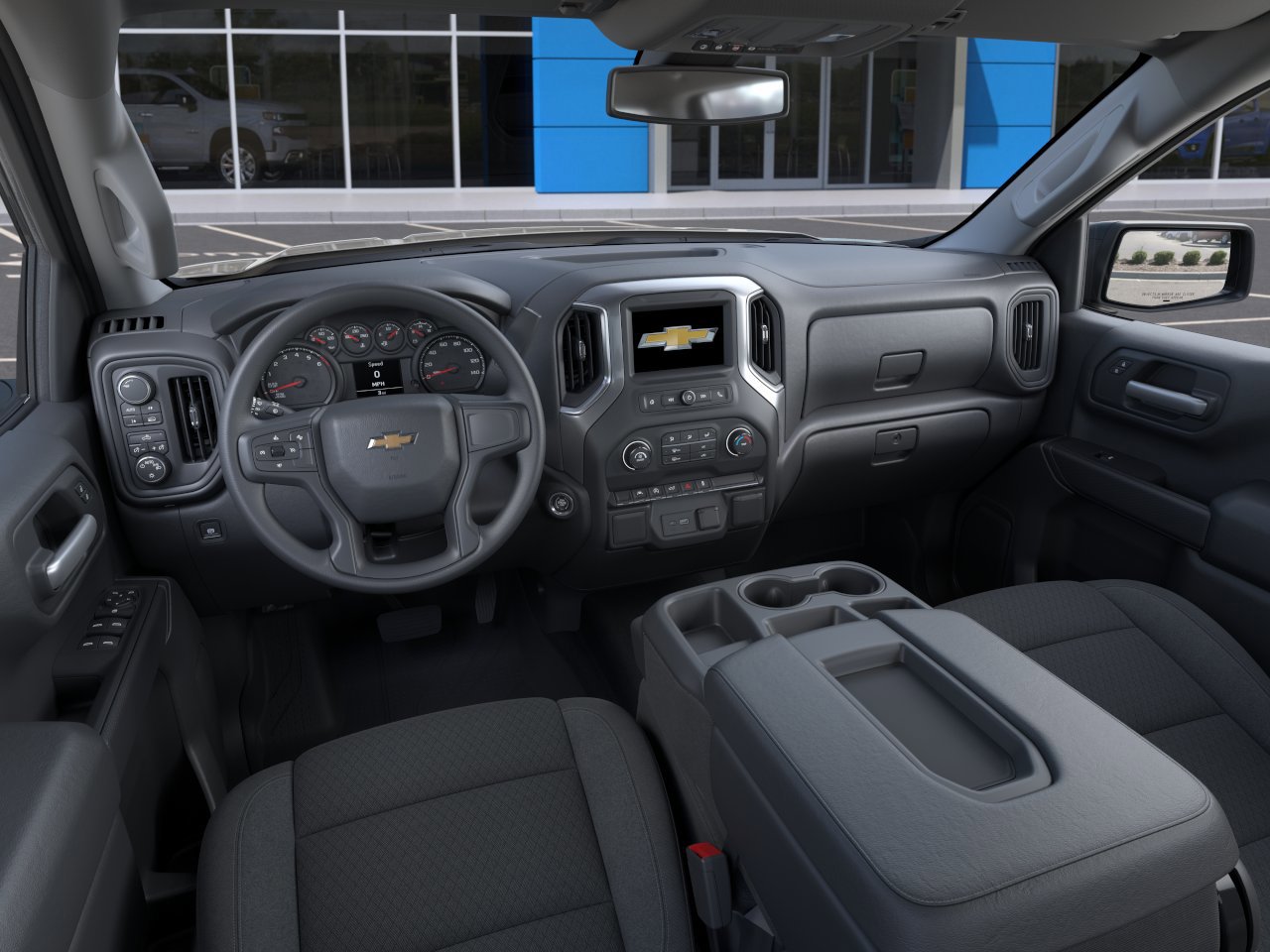 New 2026 Chevrolet Silverado 1500 Custom w/ LPO, Dark Essentials Package AWD/4WD image 15