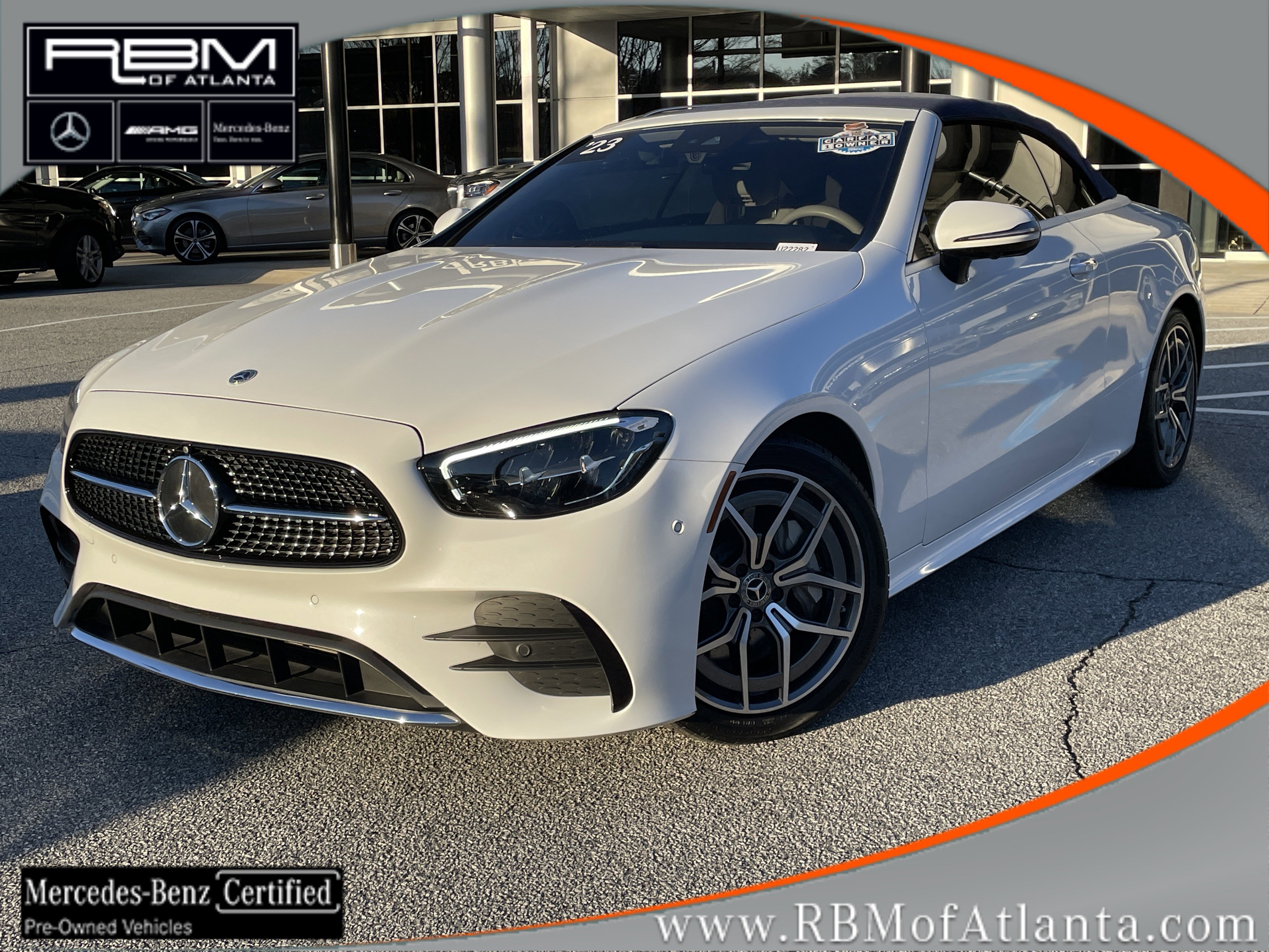 Certified 2023 Mercedes-Benz E 450 4MATIC Cabriolet