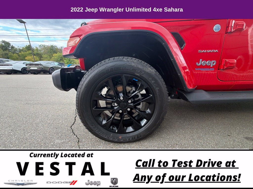 Used 2022 Jeep Wrangler Unlimited Sahara AWD/4WD image 42