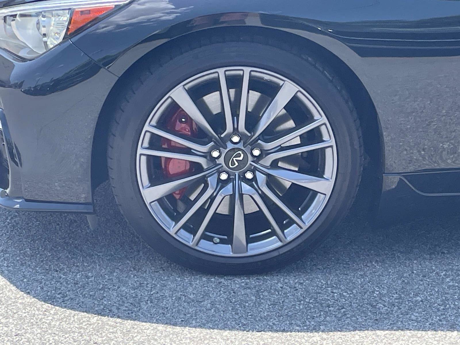 Certified 2023 INFINITI Q50 Red Sport 400 w/ Black Opal Edition RWD image 7