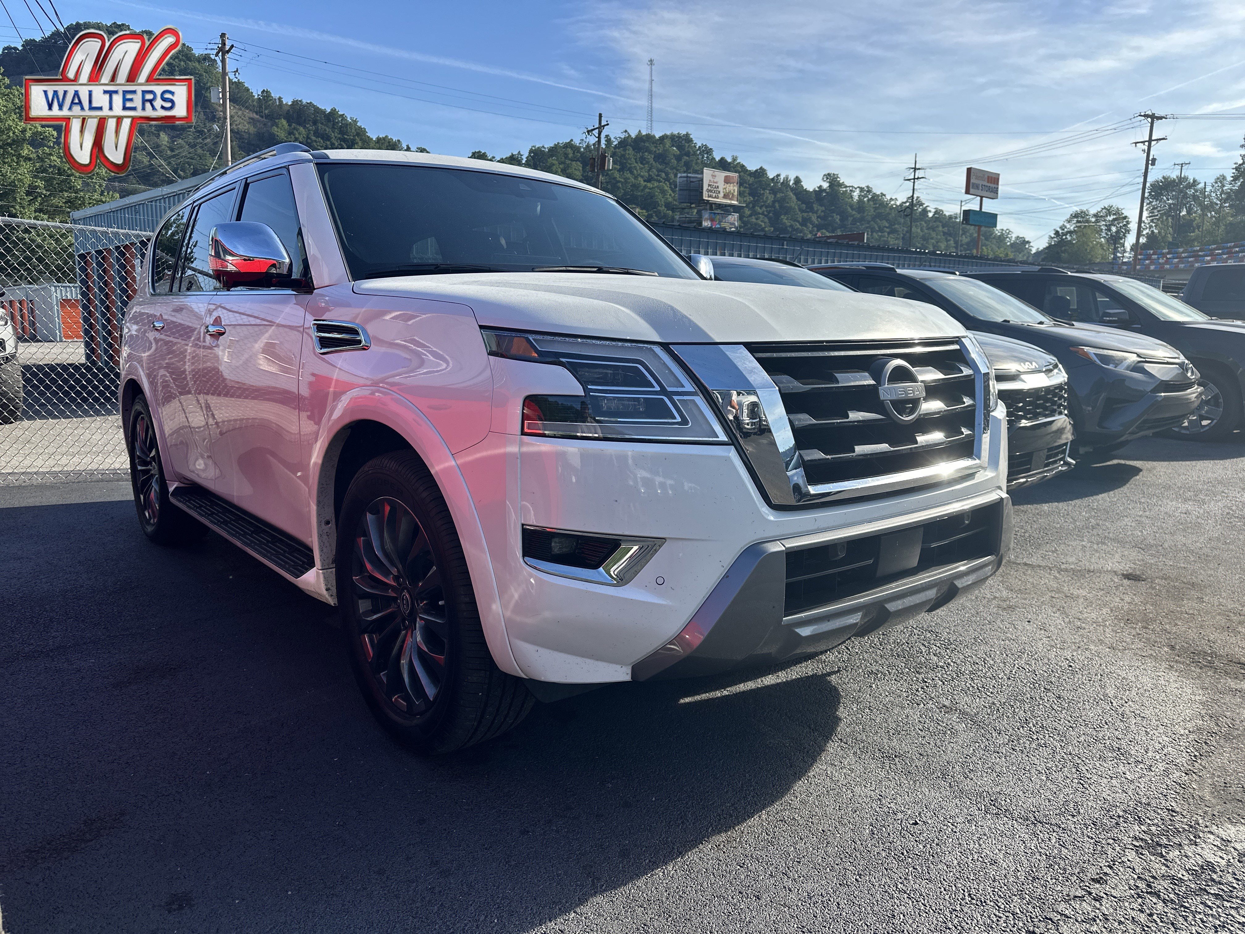 Used 2023 Nissan Armada Platinum w/ Captain's Chairs Package