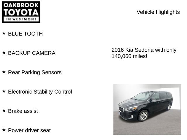 Used 2016 Kia Sedona EX FWD image 7