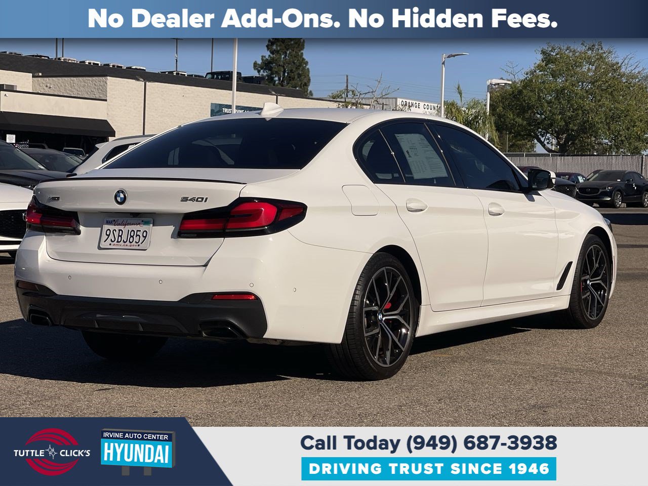 Used 2023 BMW 540i xDrive w/ M Sport Package AWD/4WD image 15