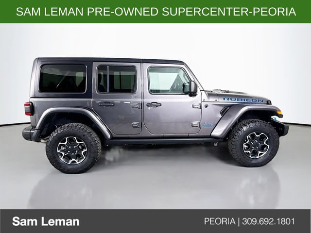 Used 2023 Jeep Wrangler Unlimited Rubicon 4xe w/ Steel Bumper Group AWD/4WD image 8
