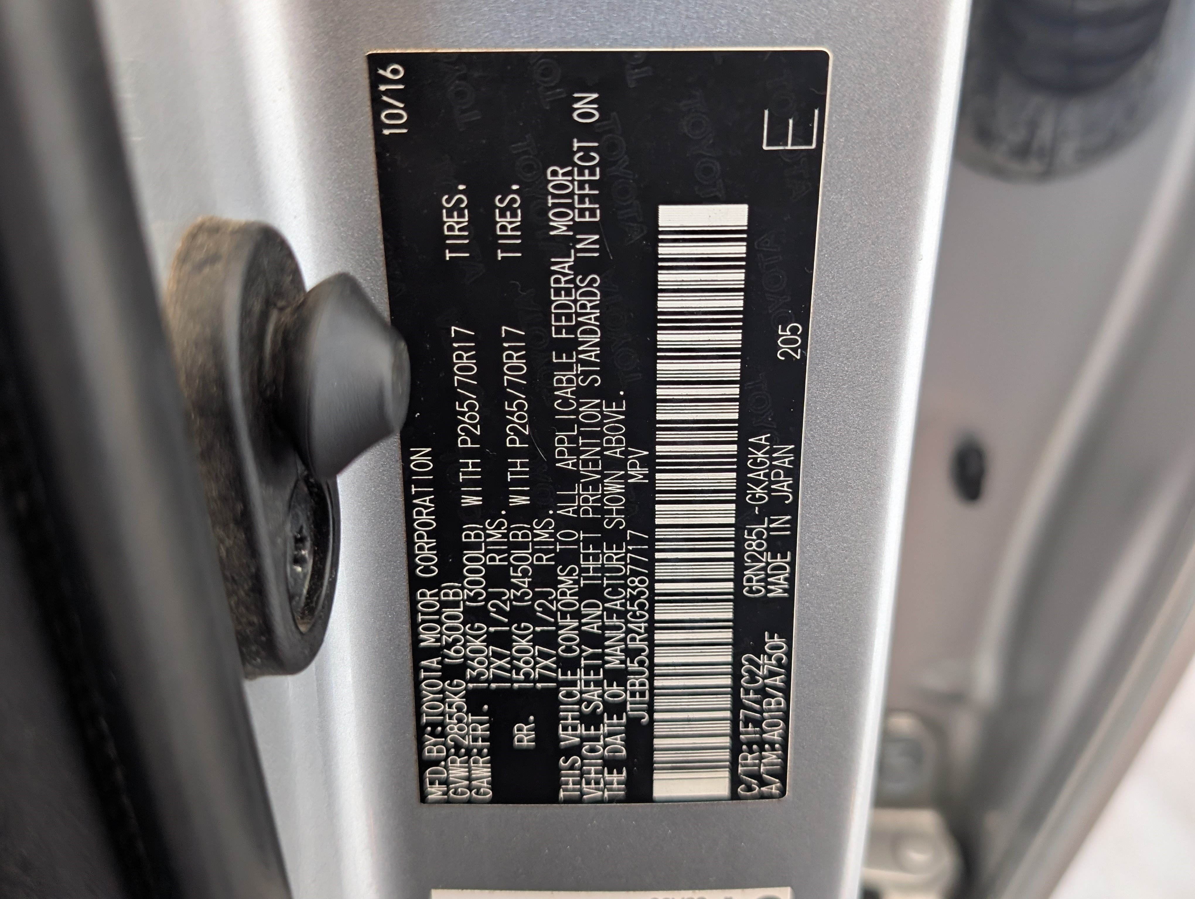 Used 2016 Toyota 4Runner Trail AWD/4WD image 35