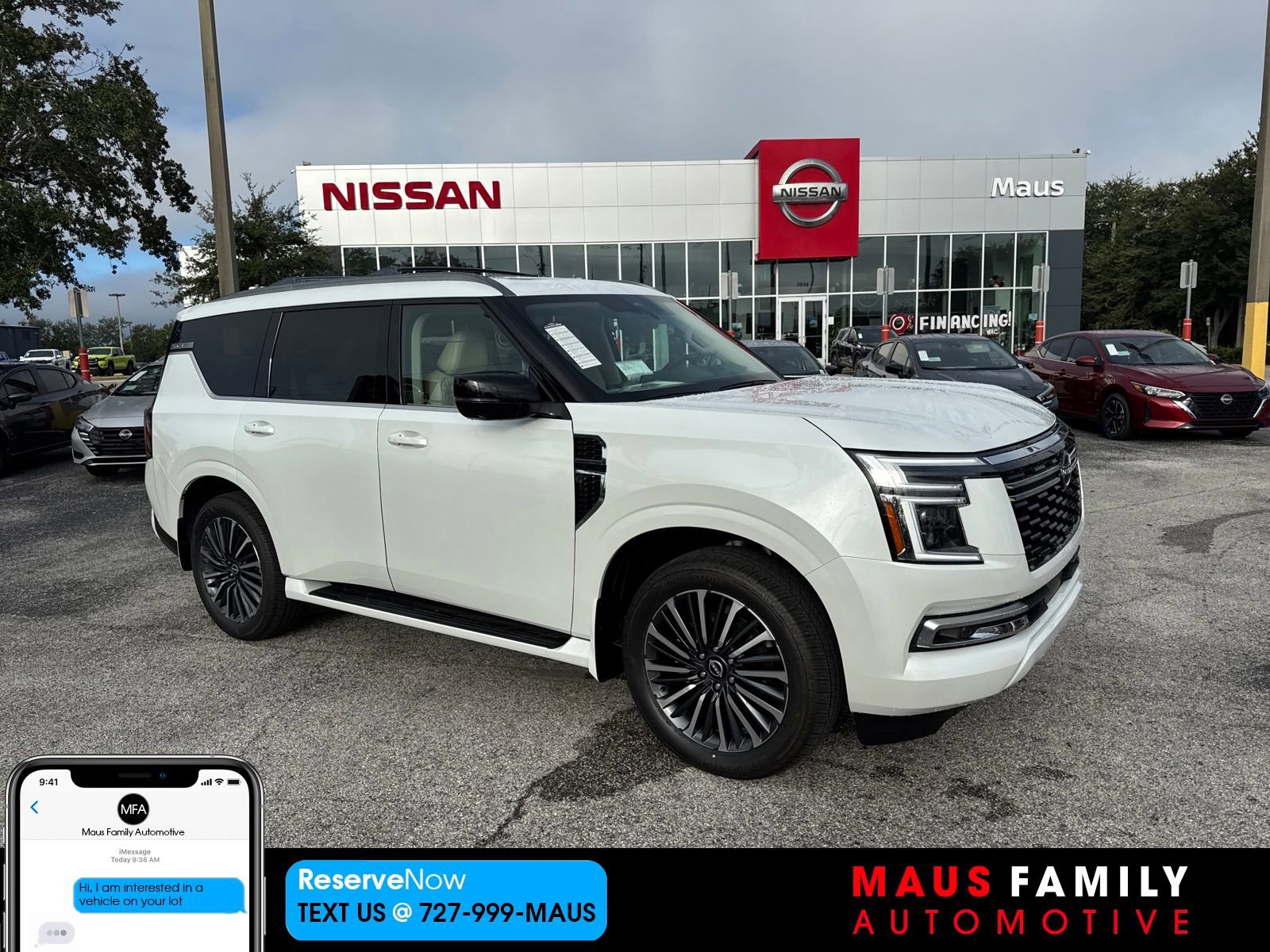 New 2026 Nissan Armada Platinum Reserve 360° Tour