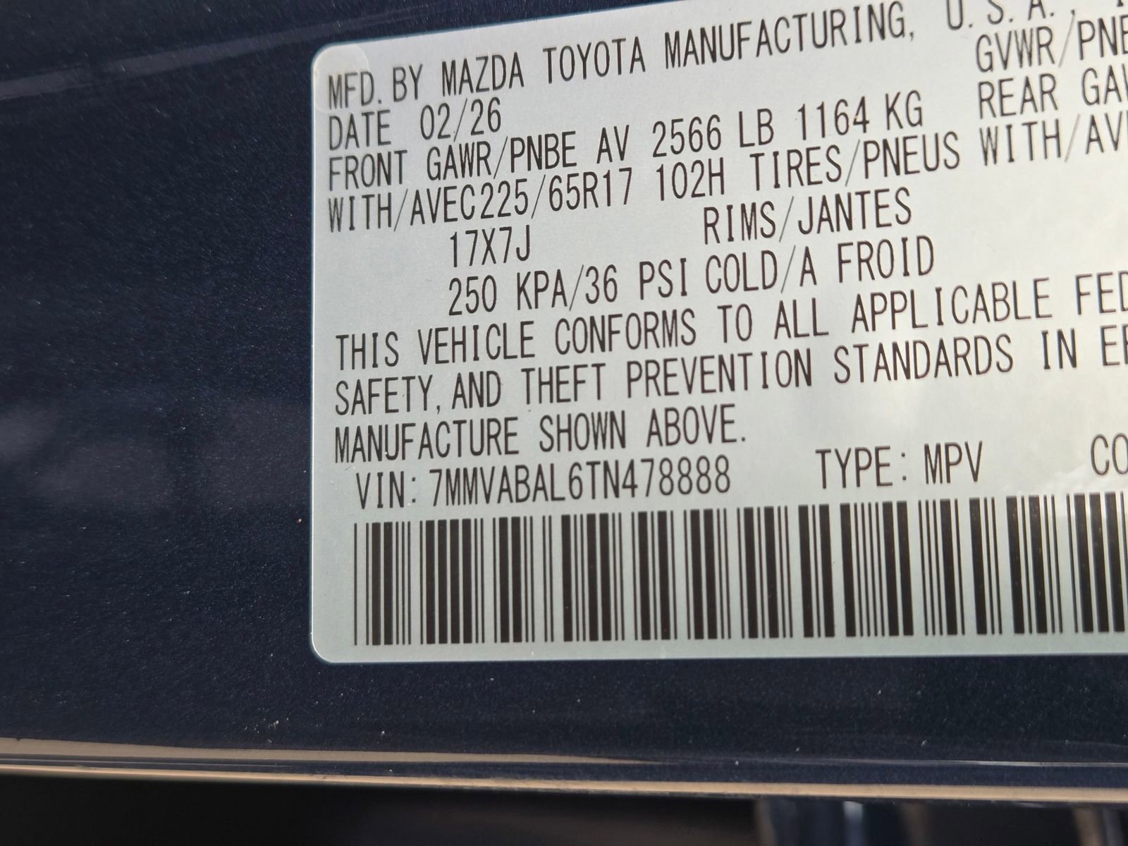 New 2026 MAZDA CX-50 AWD 2.5 S w/ Cargo Package image 20