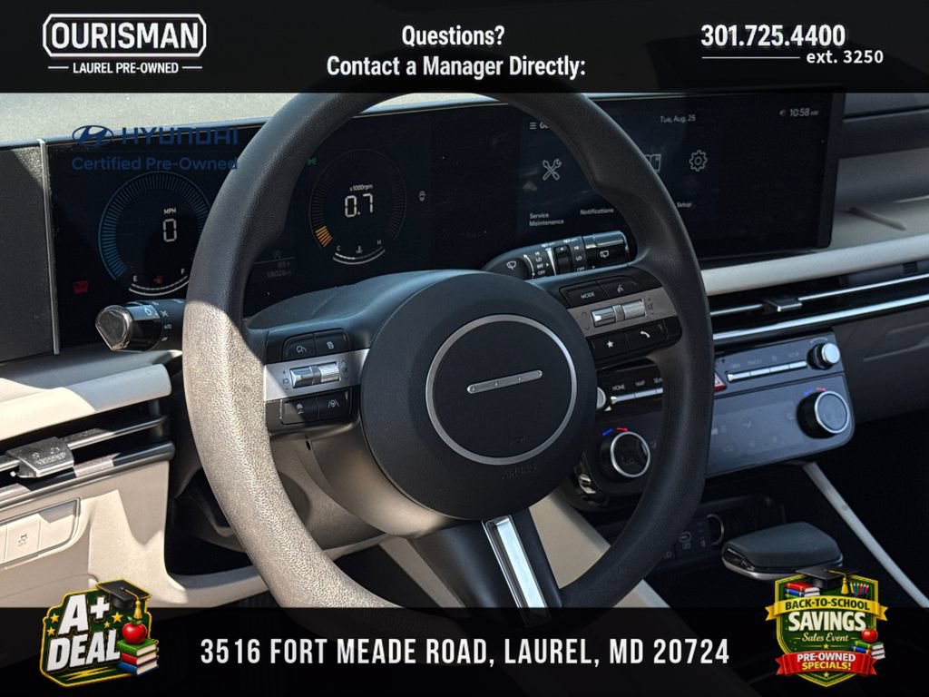 Certified 2025 Hyundai Tucson SEL AWD/4WD image 9