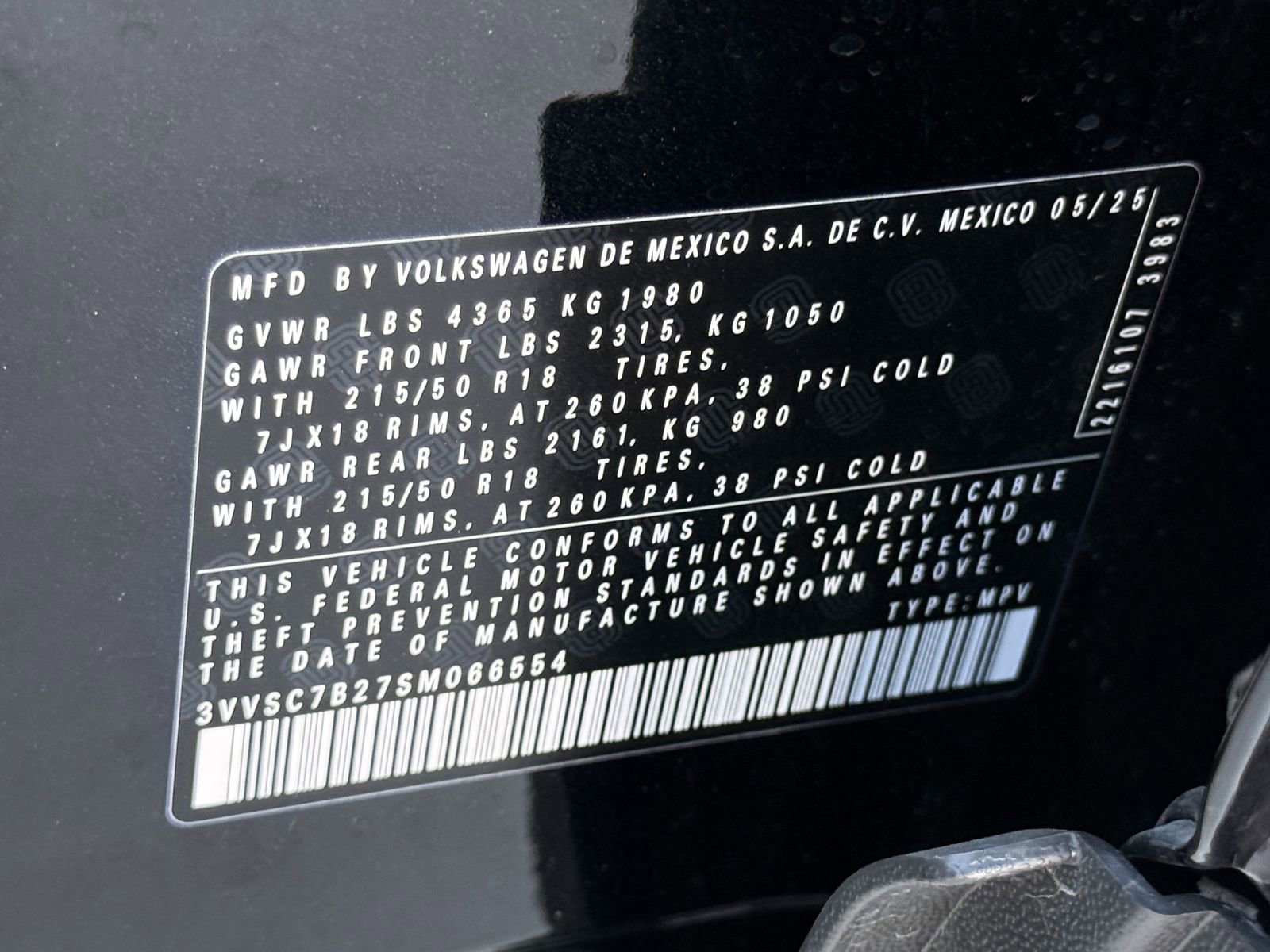 Used 2025 Volkswagen Taos SE image 25