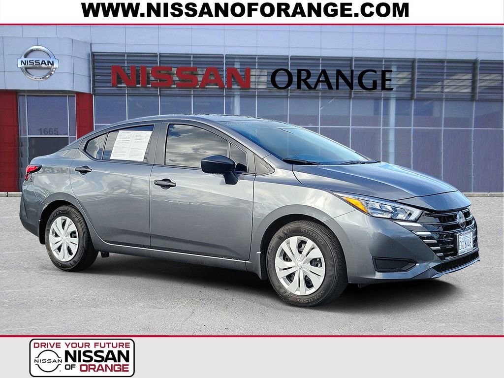 New 2025 Nissan Versa S w/ Trunk Package