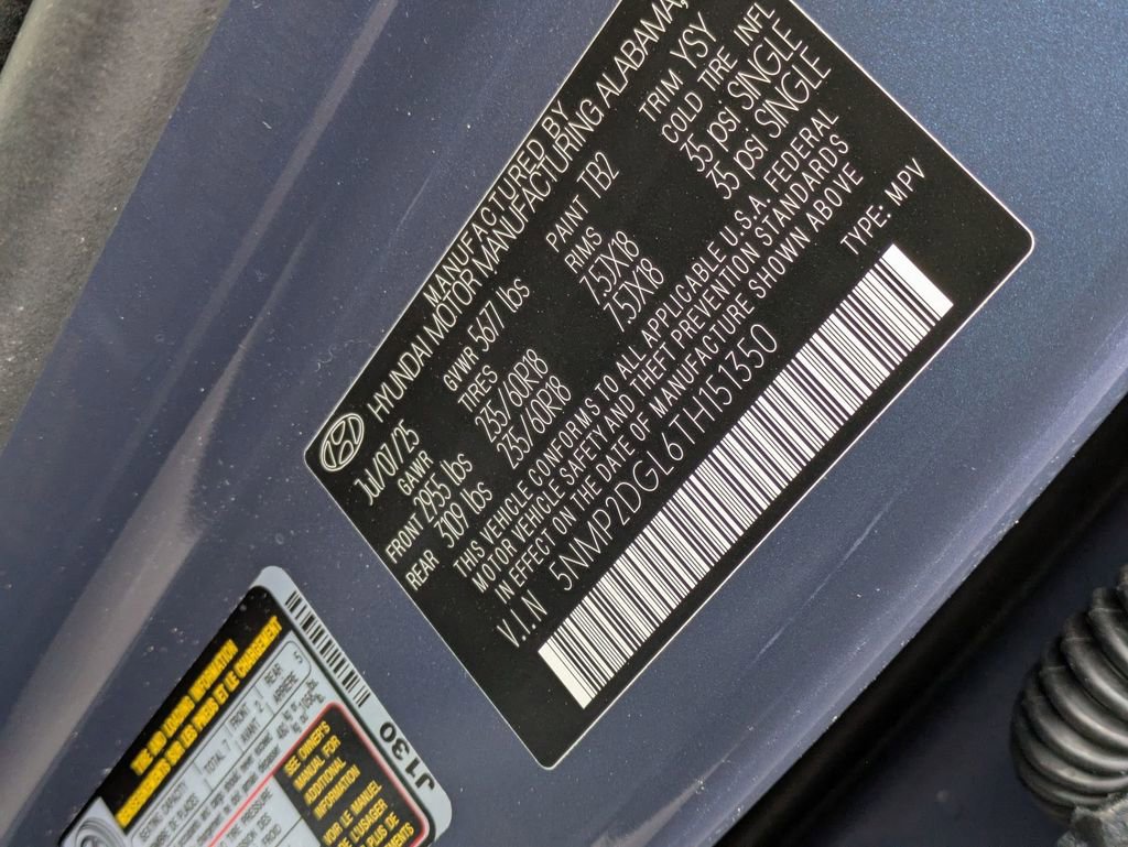 Used 2026 Hyundai Santa Fe SEL AWD/4WD image 28