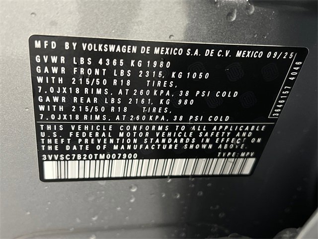 New 2026 Volkswagen Taos SE image 20