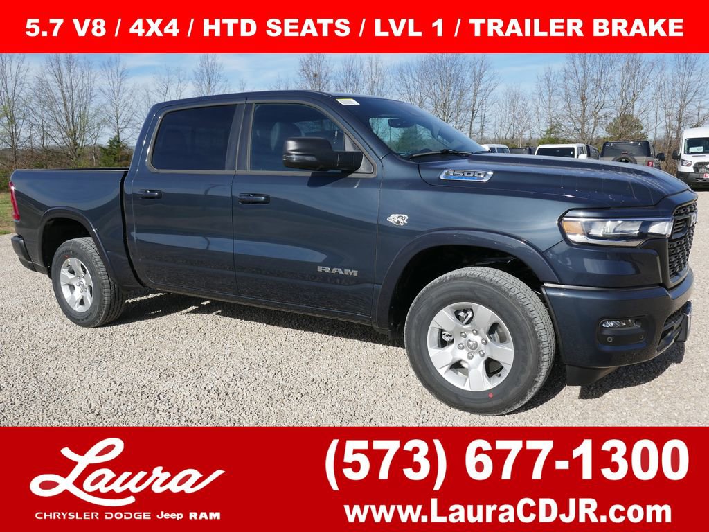 New 2026 RAM 1500 4x4 Crew Cab image 1