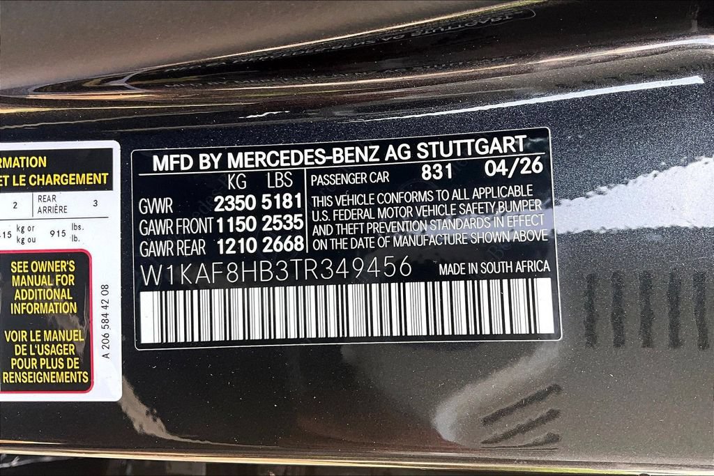 New 2026 Mercedes-Benz C 43 AMG 4MATIC Sedan image 13
