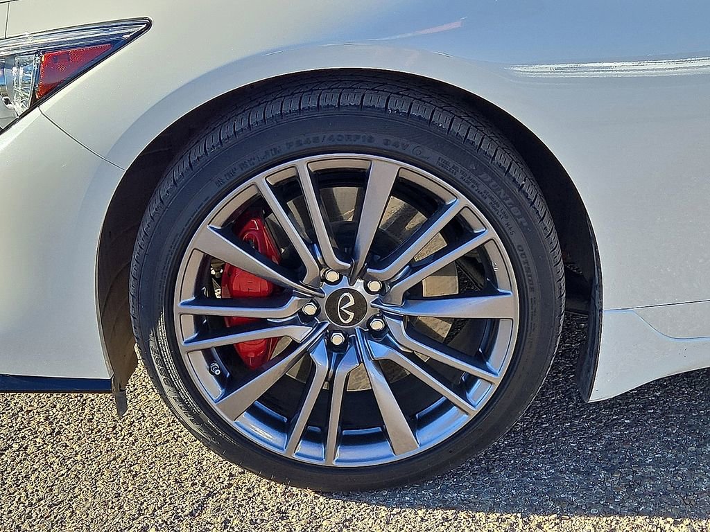 Used 2023 INFINITI Q50 Red Sport 400 w/ Carbon Fiber Package image 10