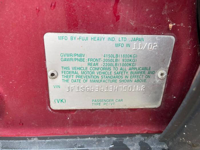 Used 2003 Subaru Forester 2.5X image 40