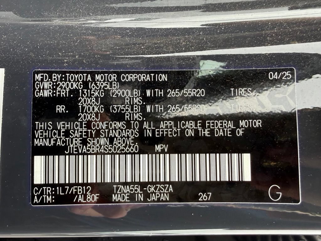 Used 2025 Toyota 4Runner TRD Sport AWD/4WD image 33