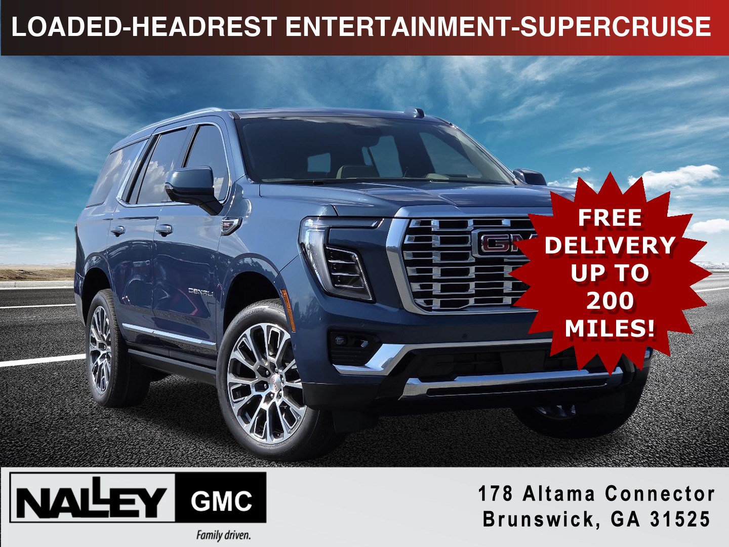 New 2026 GMC Yukon Denali w/ Denali Reserve Package AWD/4WD 360° Tour
