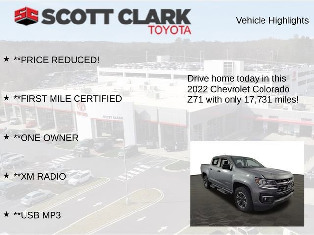 Used 2022 Chevrolet Colorado Z71 AWD/4WD image 8