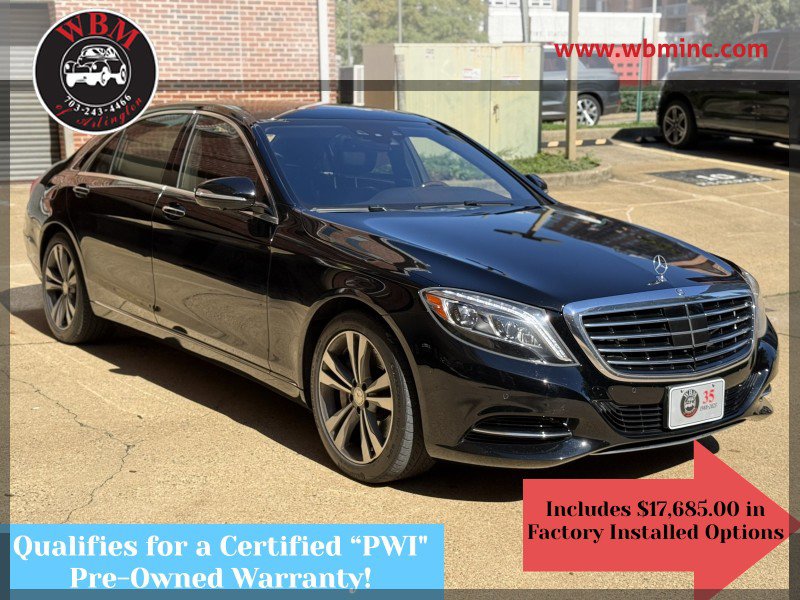 Used 2015 Mercedes-Benz S 550 4MATIC Sedan