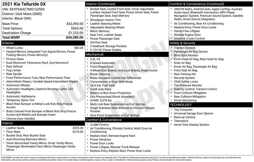 Used 2021 Kia Telluride SX image 5