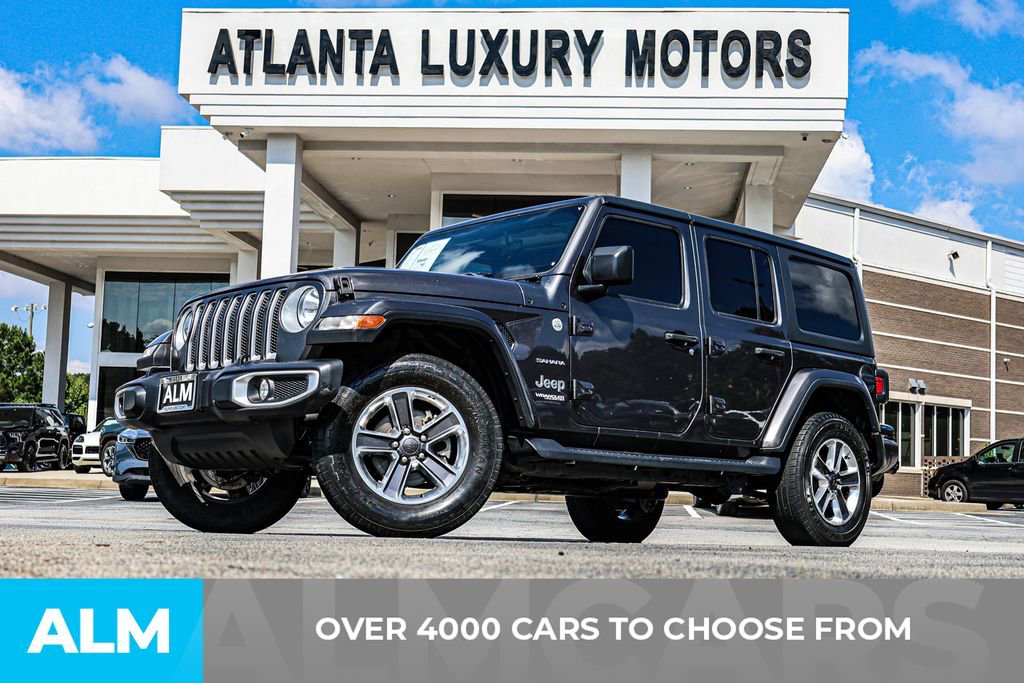 Used 2021 Jeep Wrangler Unlimited Sahara image 3