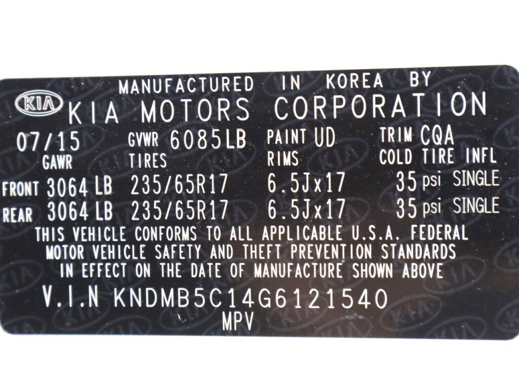 Used 2016 Kia Sedona LX w/ LX Convenience Package image 40