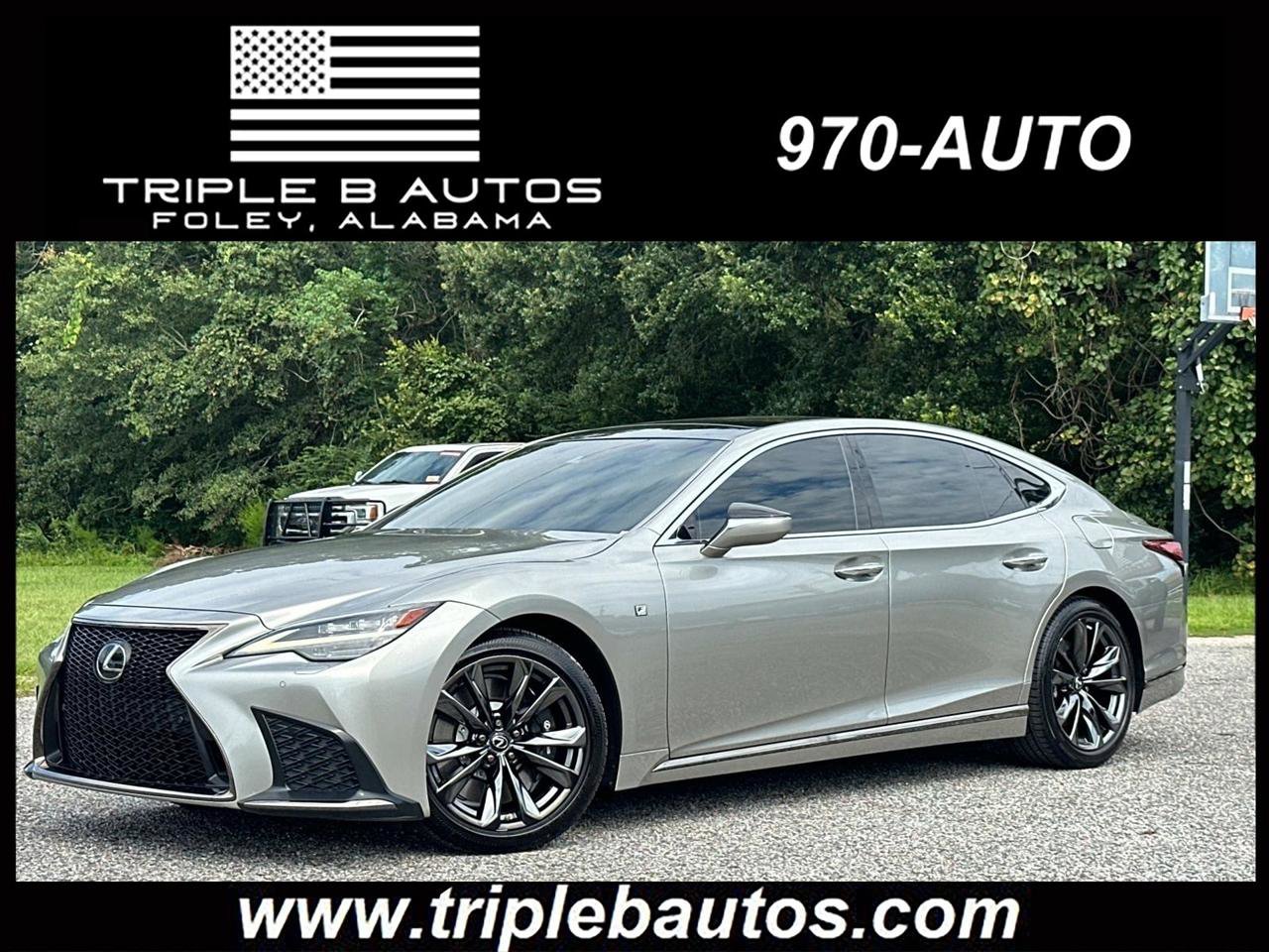 Used 2021 Lexus LS 500 F Sport w/ Accessory Package (Z2) RWD image 1