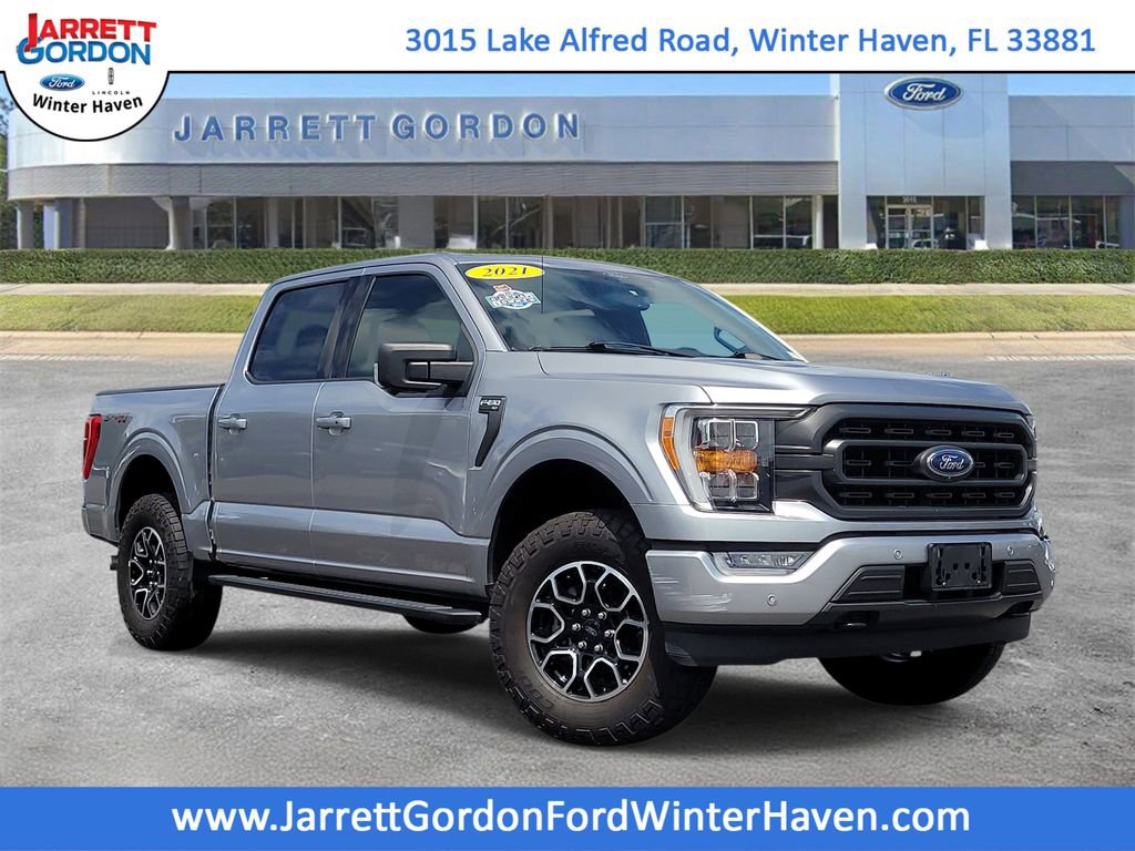 Used 2021 Ford F150 XLT w/ Equipment Group 302A High image 1