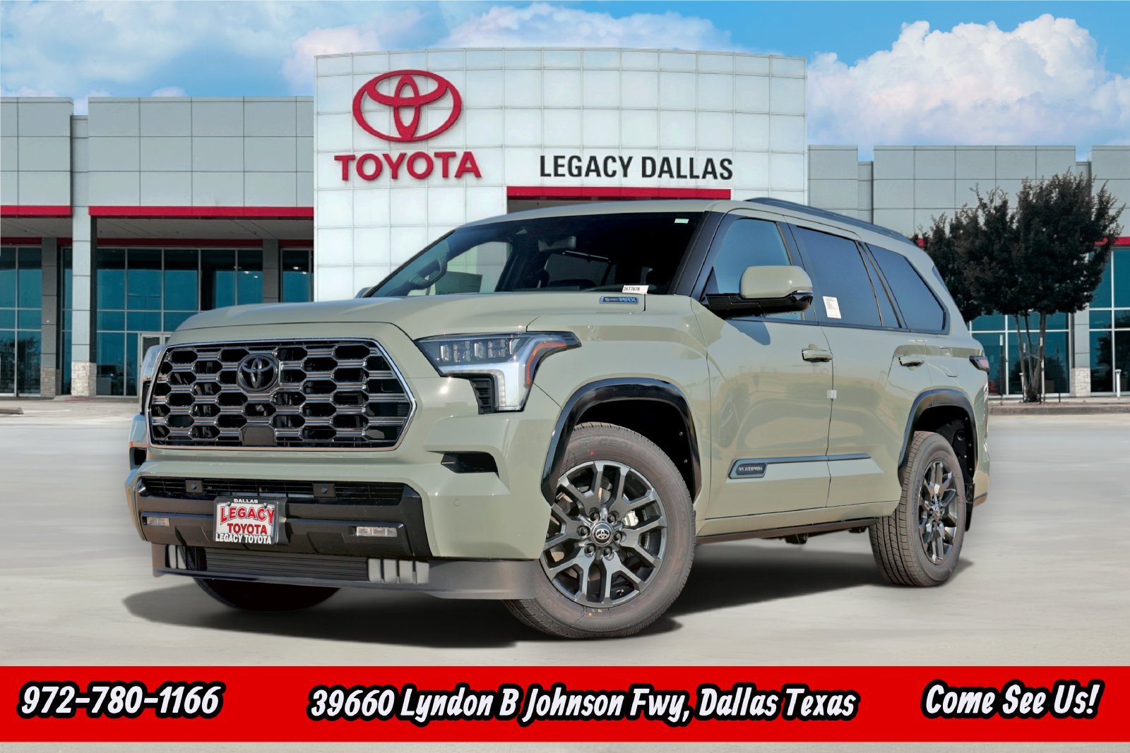 New 2026 Toyota Sequoia Platinum AWD/4WD image 1